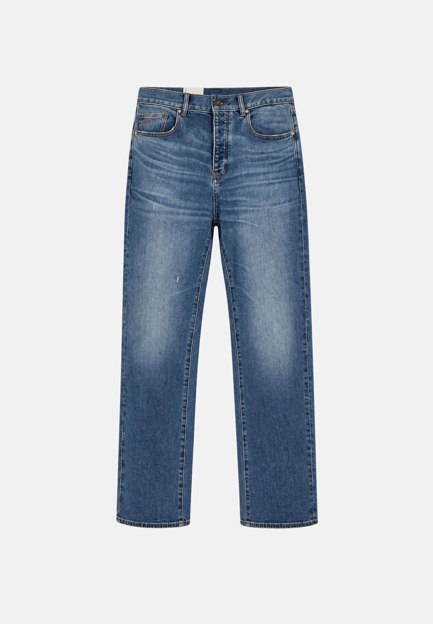 Armani Exchange Jeans con Cinque Tasche Blù