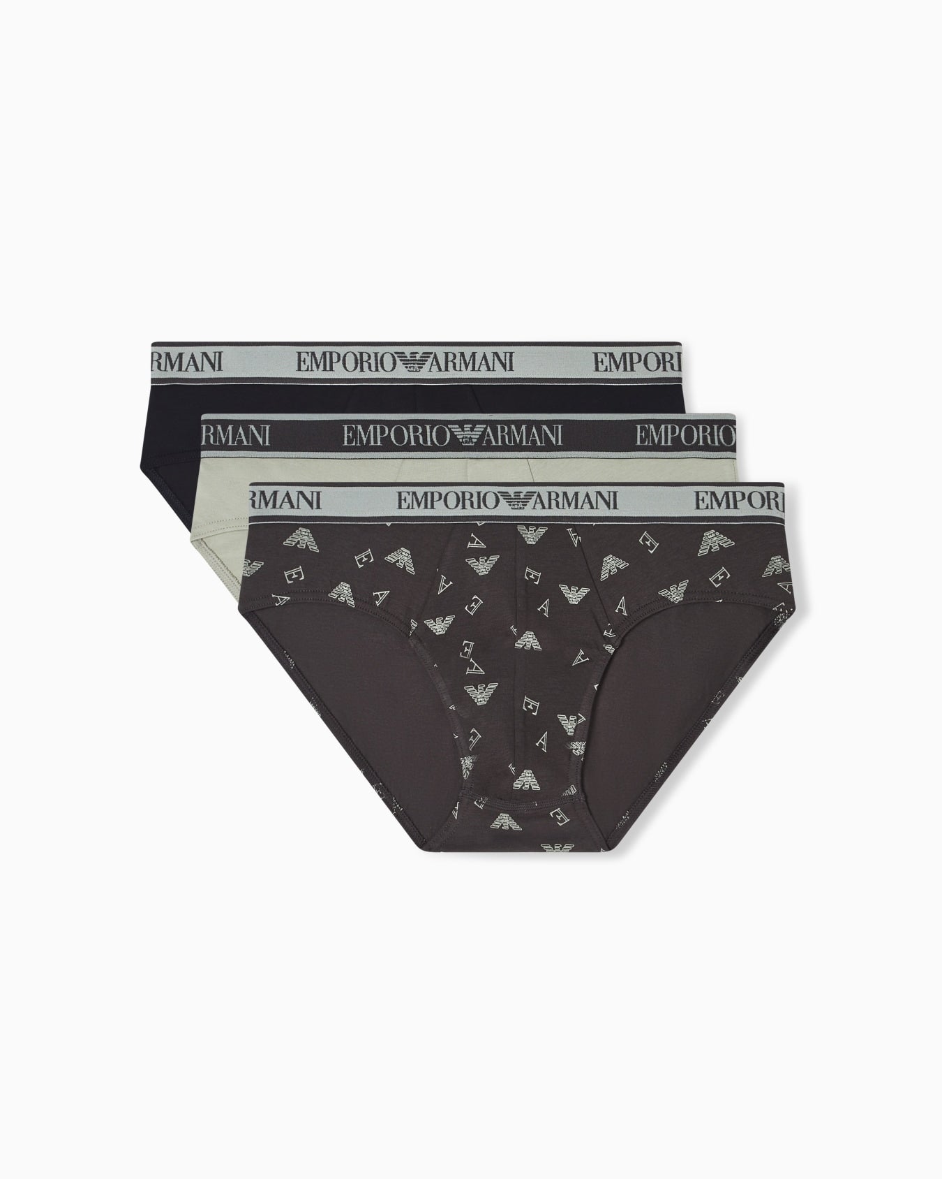 Emporio Armani Slip Pack 3 Parigamba Core Logoband