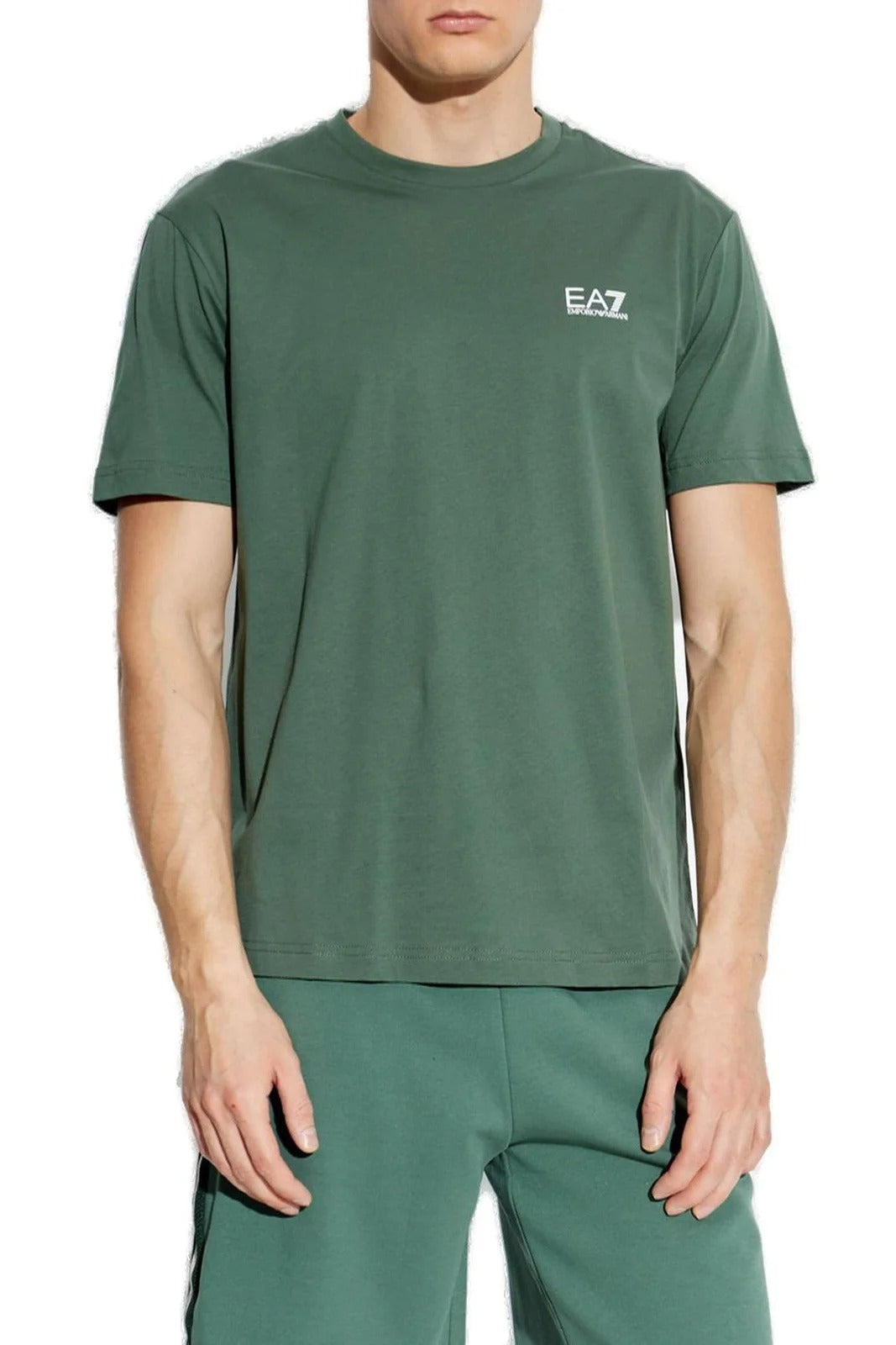 ARMANI EA7 T-shirt Girocollo Logo Series in Cotone