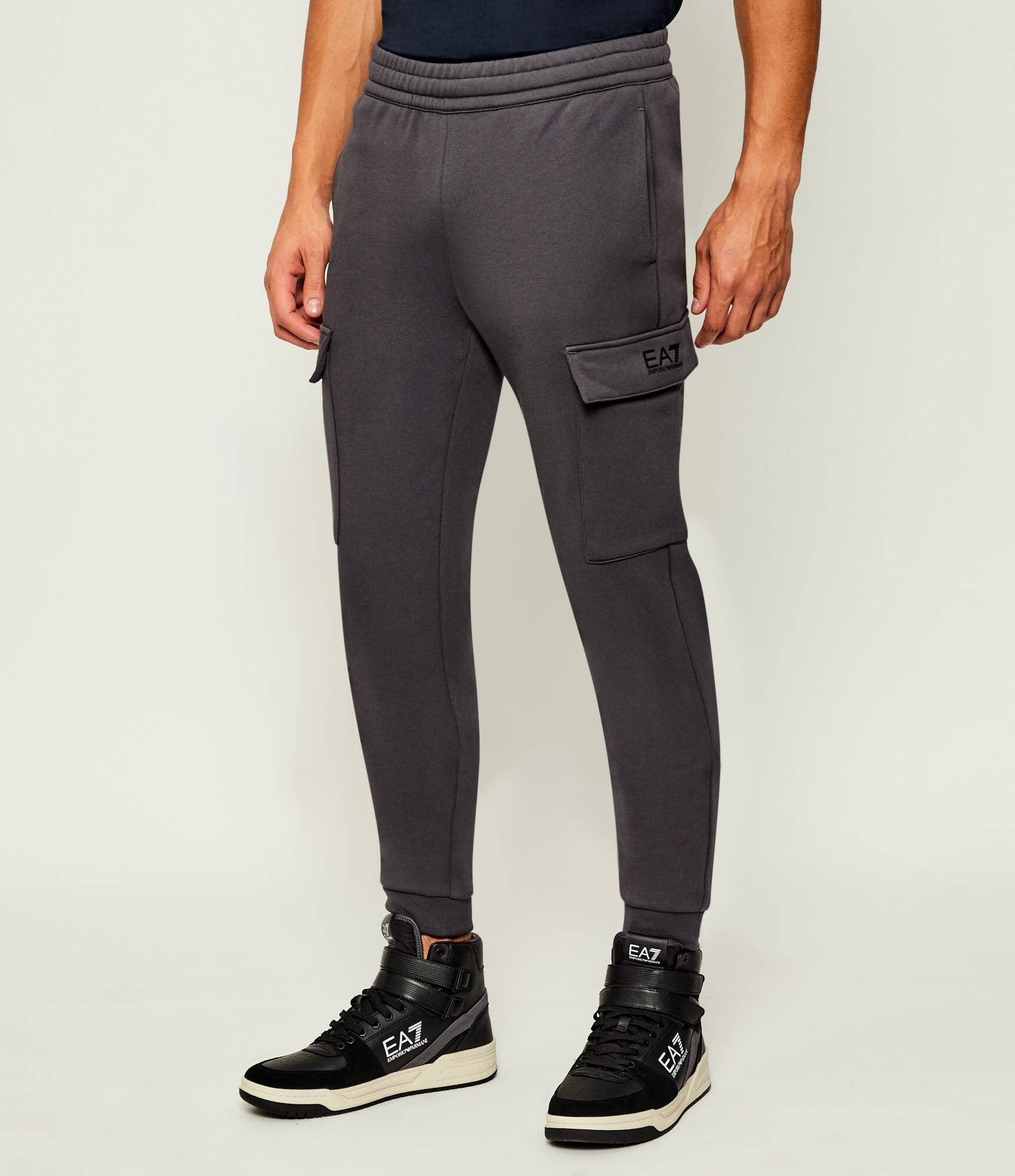 Armani EA7 Pantaloni Cargo Core Identity in Misto Cotone