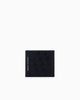 Armani Exchange Portafoglio Bifold con Portamonete e Logo Nero