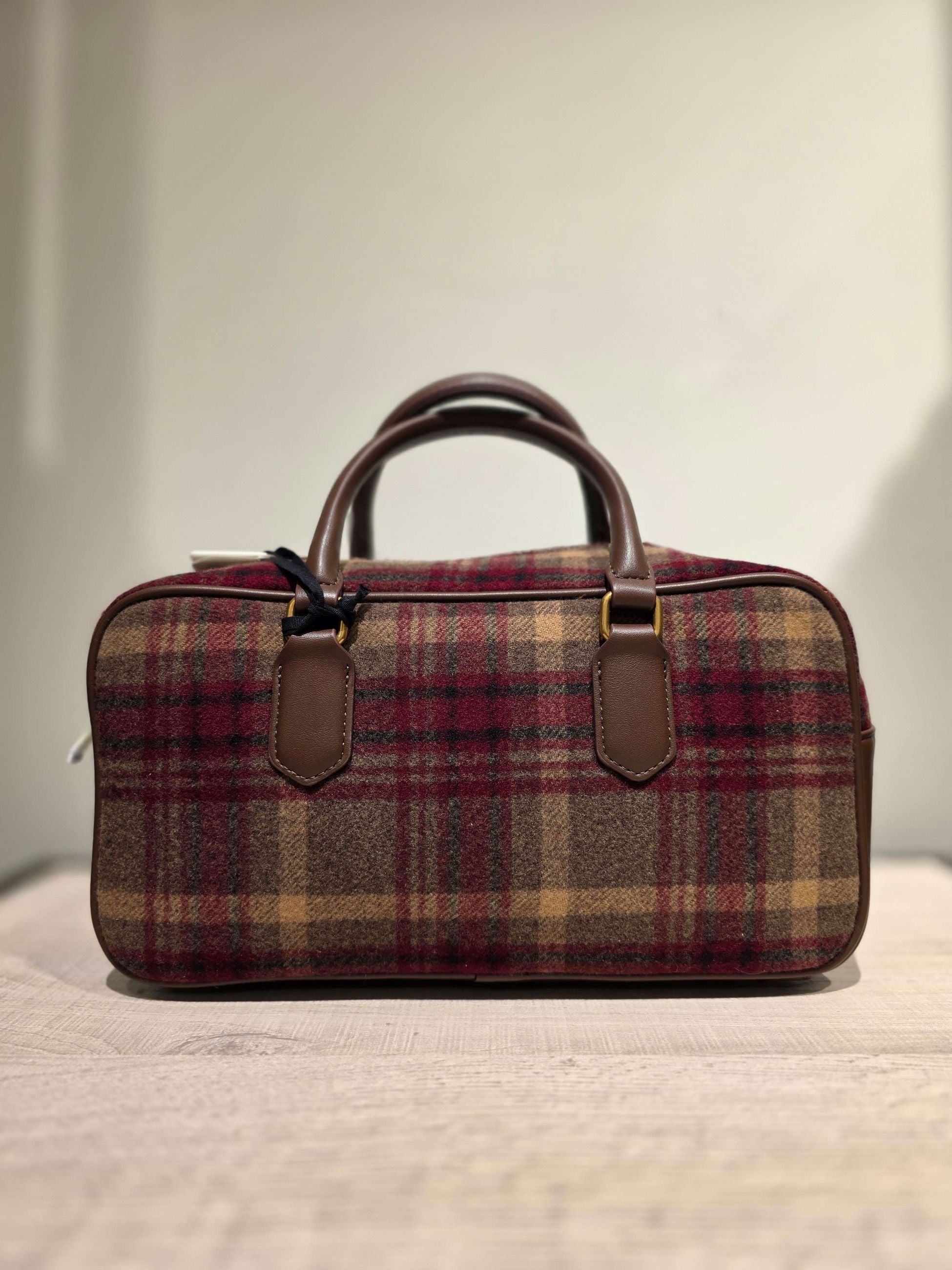 Vicolo Borsa London Bauletto a Quadri Tartan