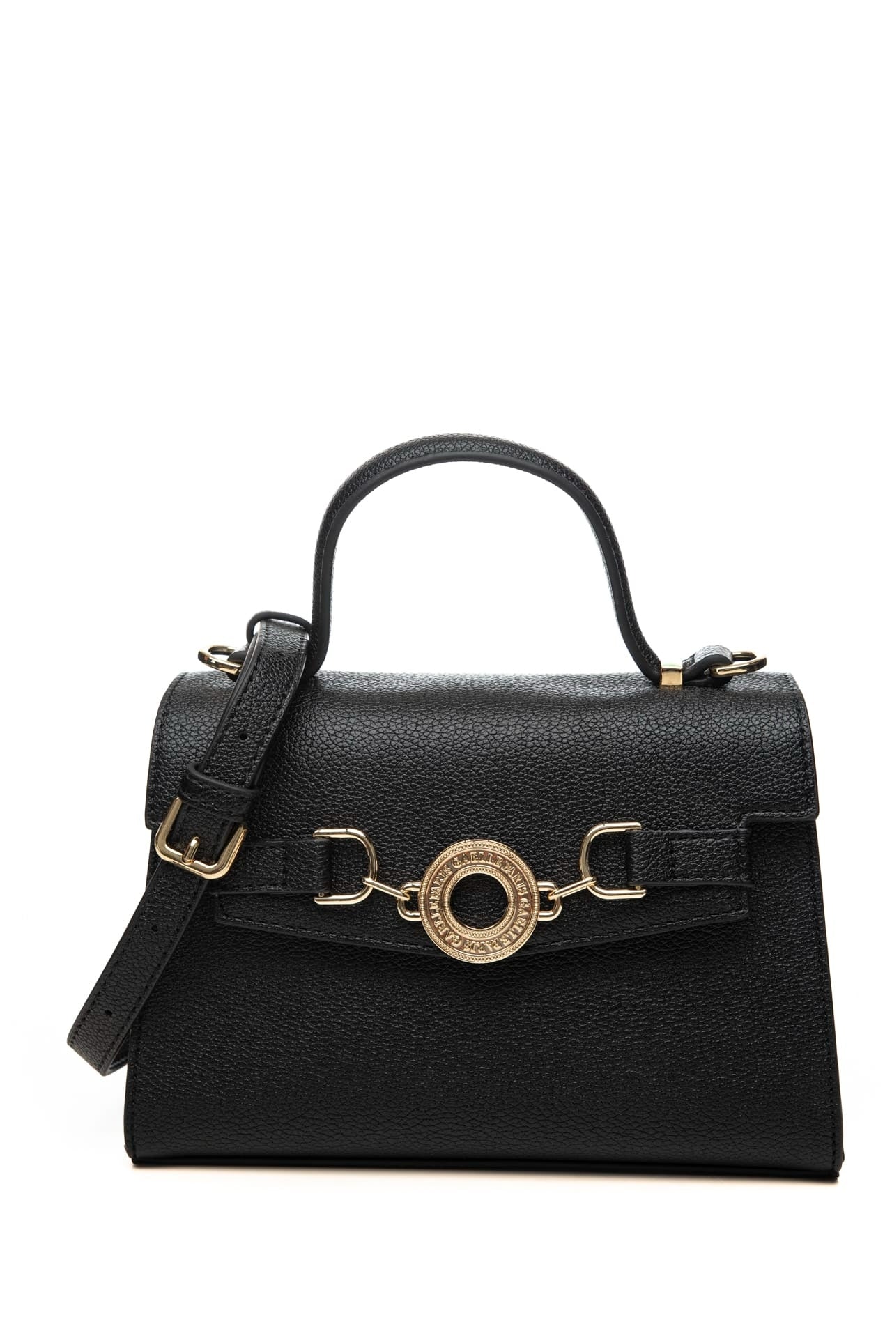 Gaelle Paris Borsa Mini Hand Bag con Morsetto 
Nero