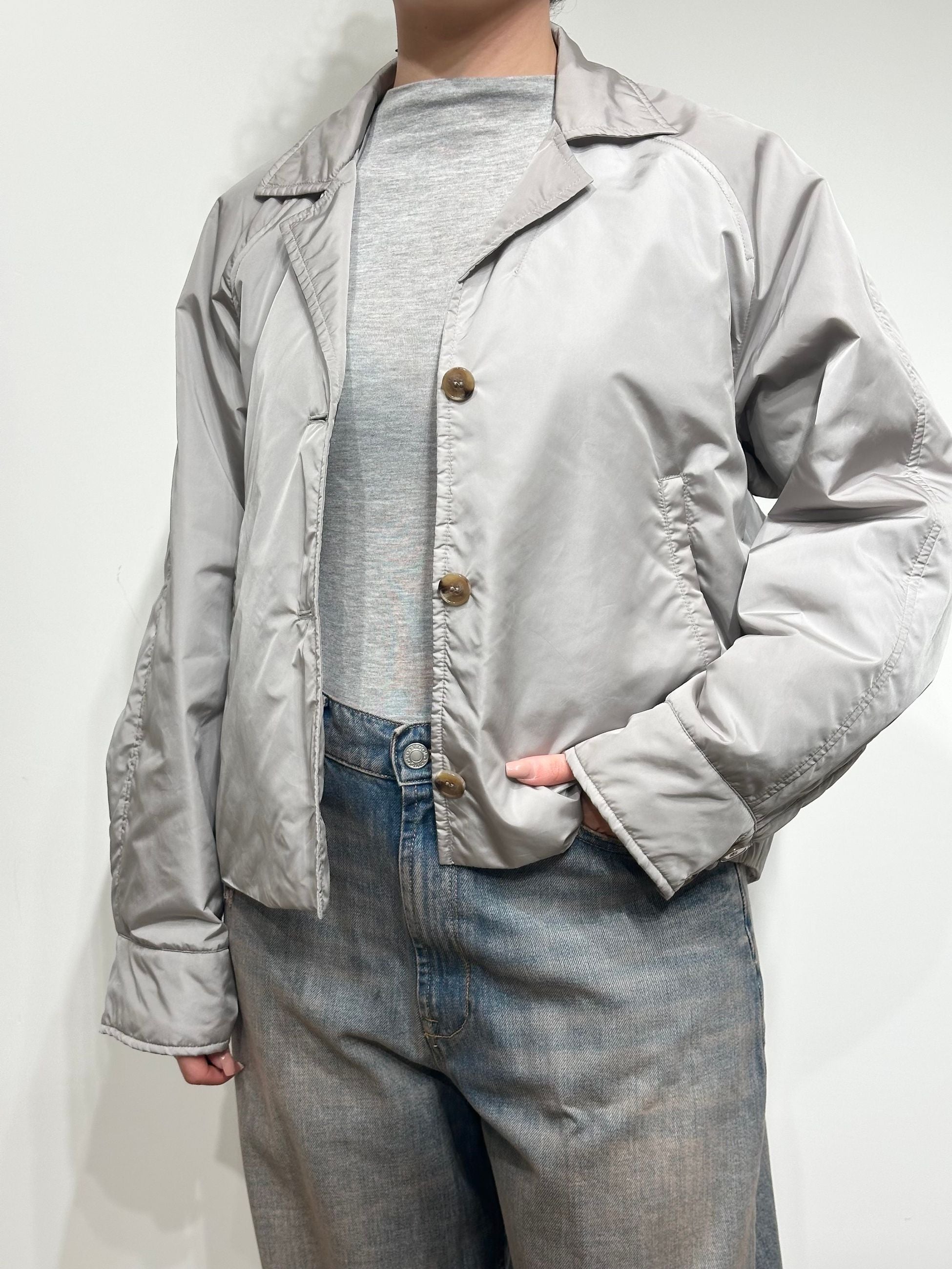 Vicolo Giubbino con Collo Revers 
Grigio