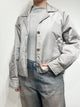 Vicolo Giubbino con Collo Revers 
Grigio