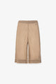 Gaelle Paris Bermuda in Maglia  Lurex 
Beige