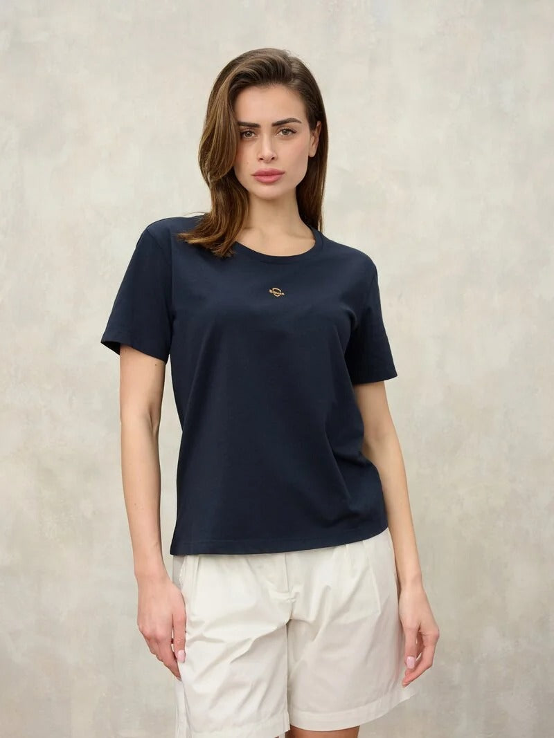 Blauer USA T-shirt Pumpies con Logo Minimal