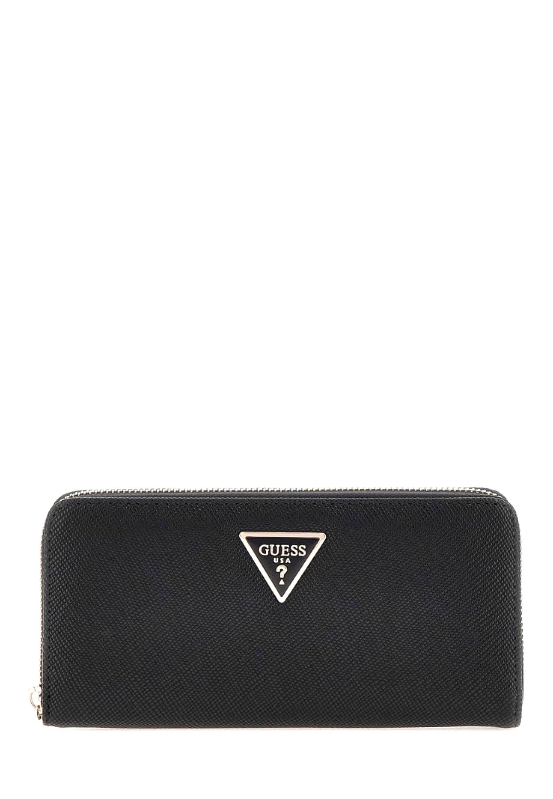 Guess Portafoglio Linea Laurel II Cerniera Around
Nero
