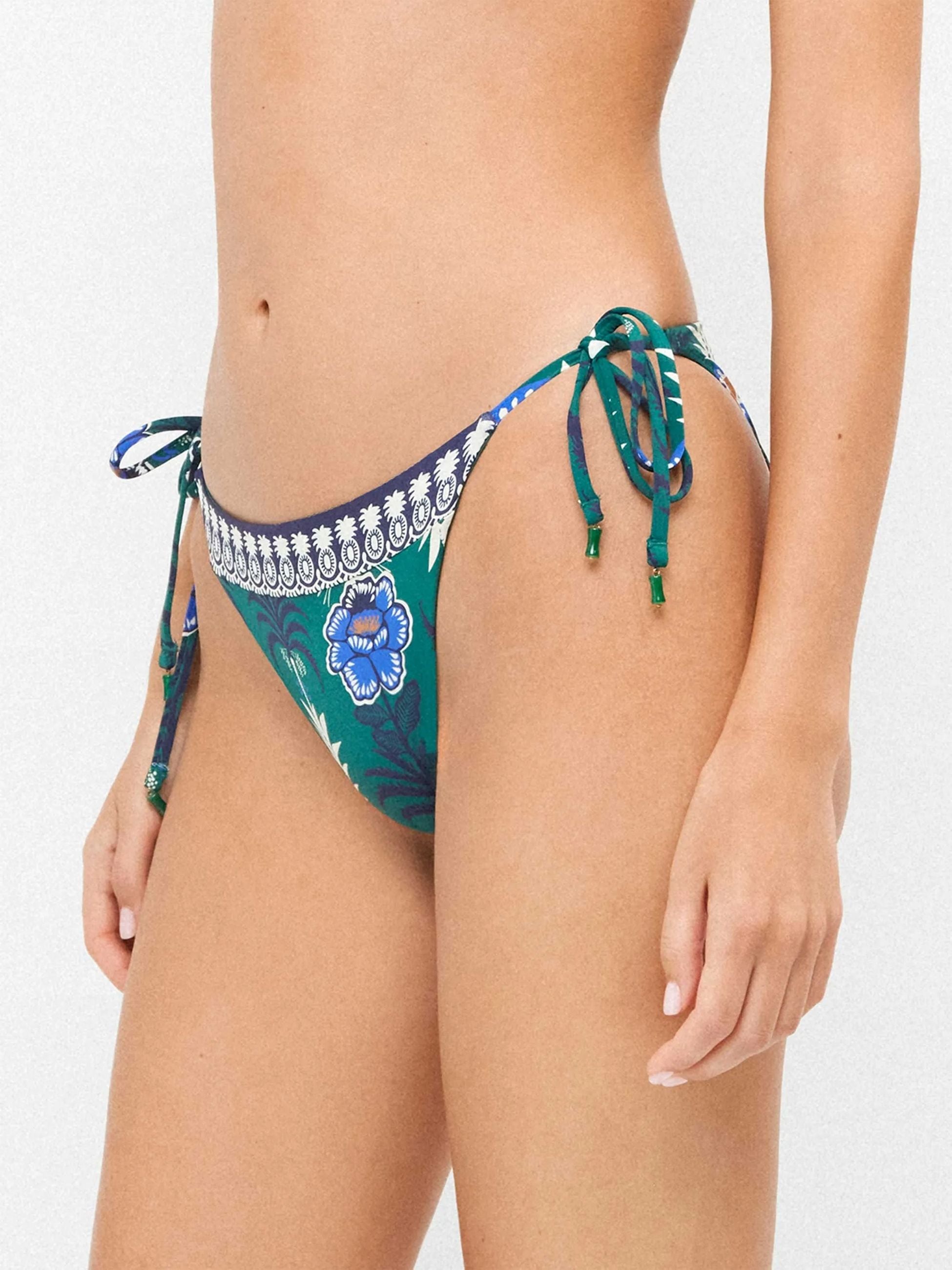 Gisela Slip Bikini Stampato
Verde