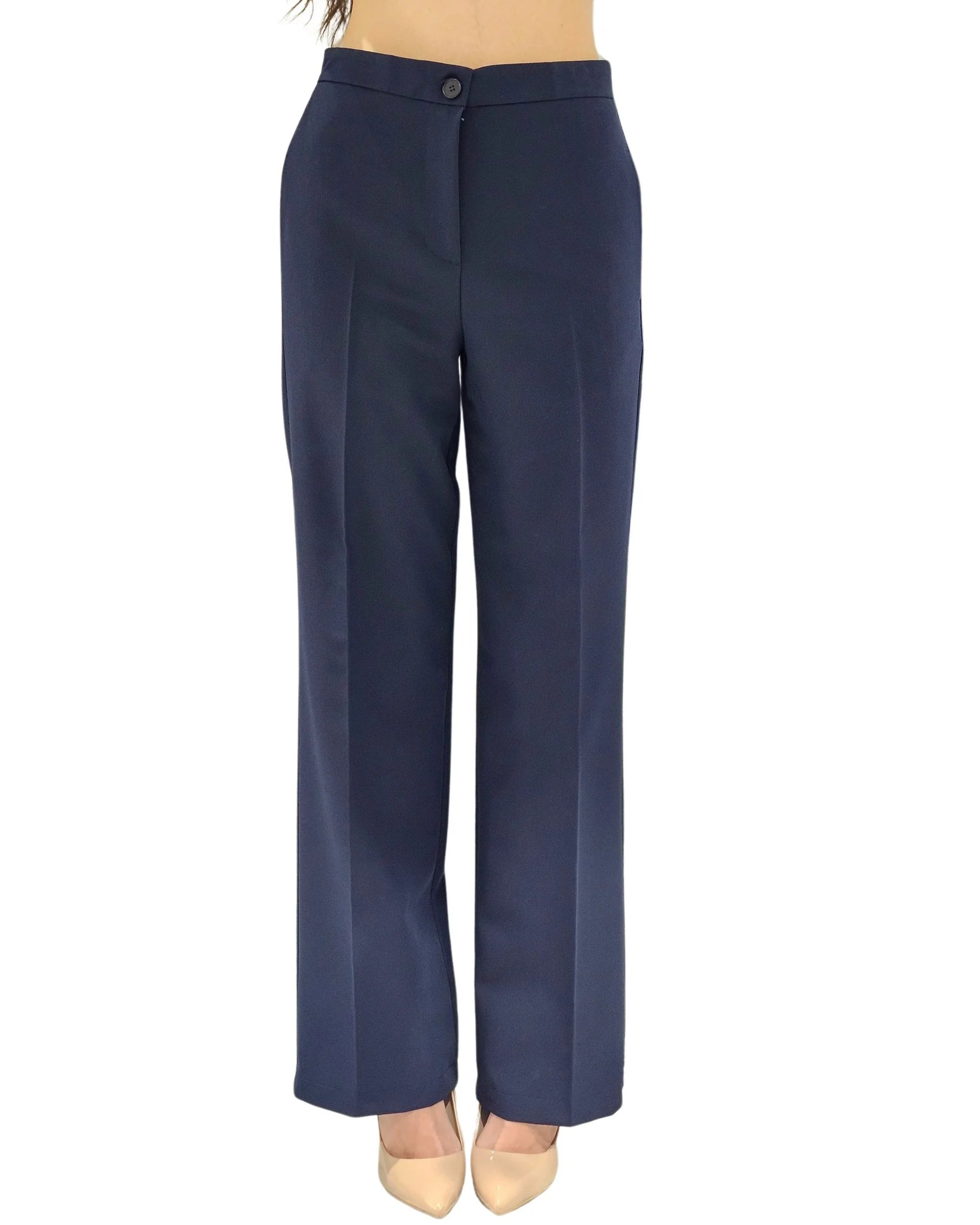 Vicolo Pantalone con Tasche Blue