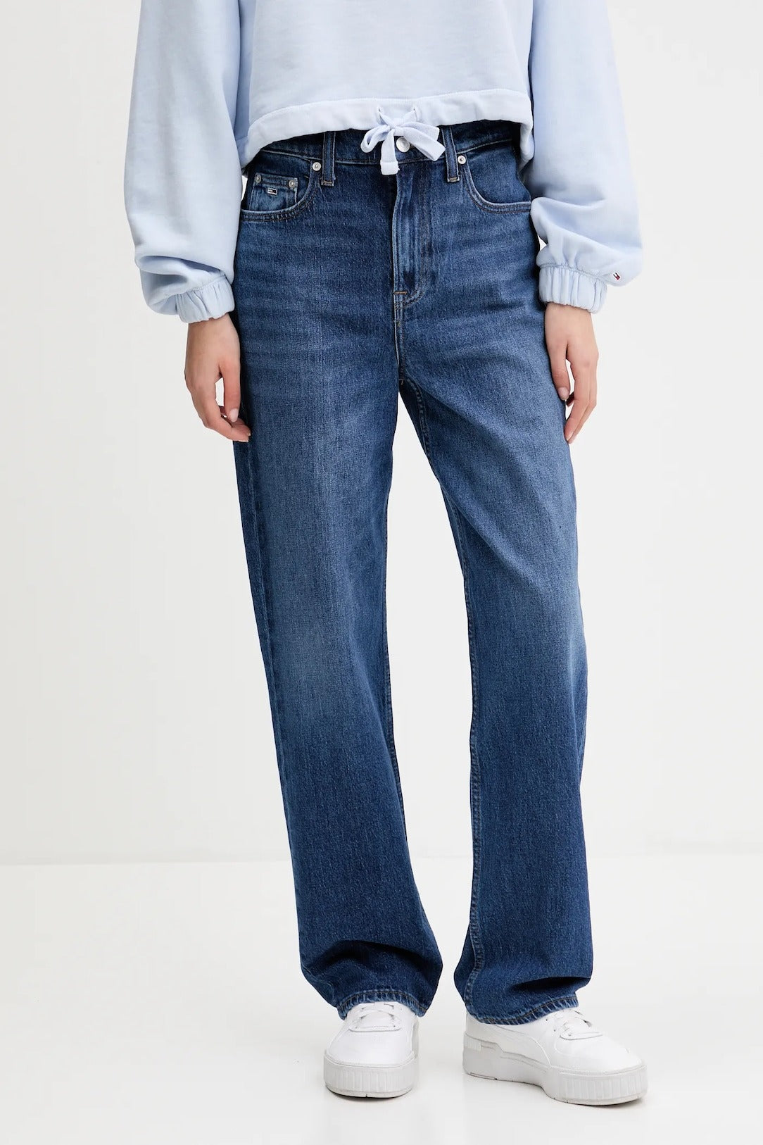 Tommy Jeans Jeans Slim Fit Dritti Blù