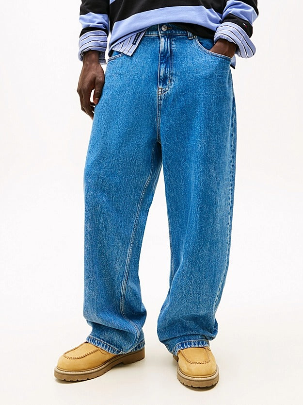 Tommy Jeans Jeans Theo Larghi con Risvolto
Blù