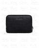 Armani Exchange Pochette con Logo Frontale e Manico Laterale Nero