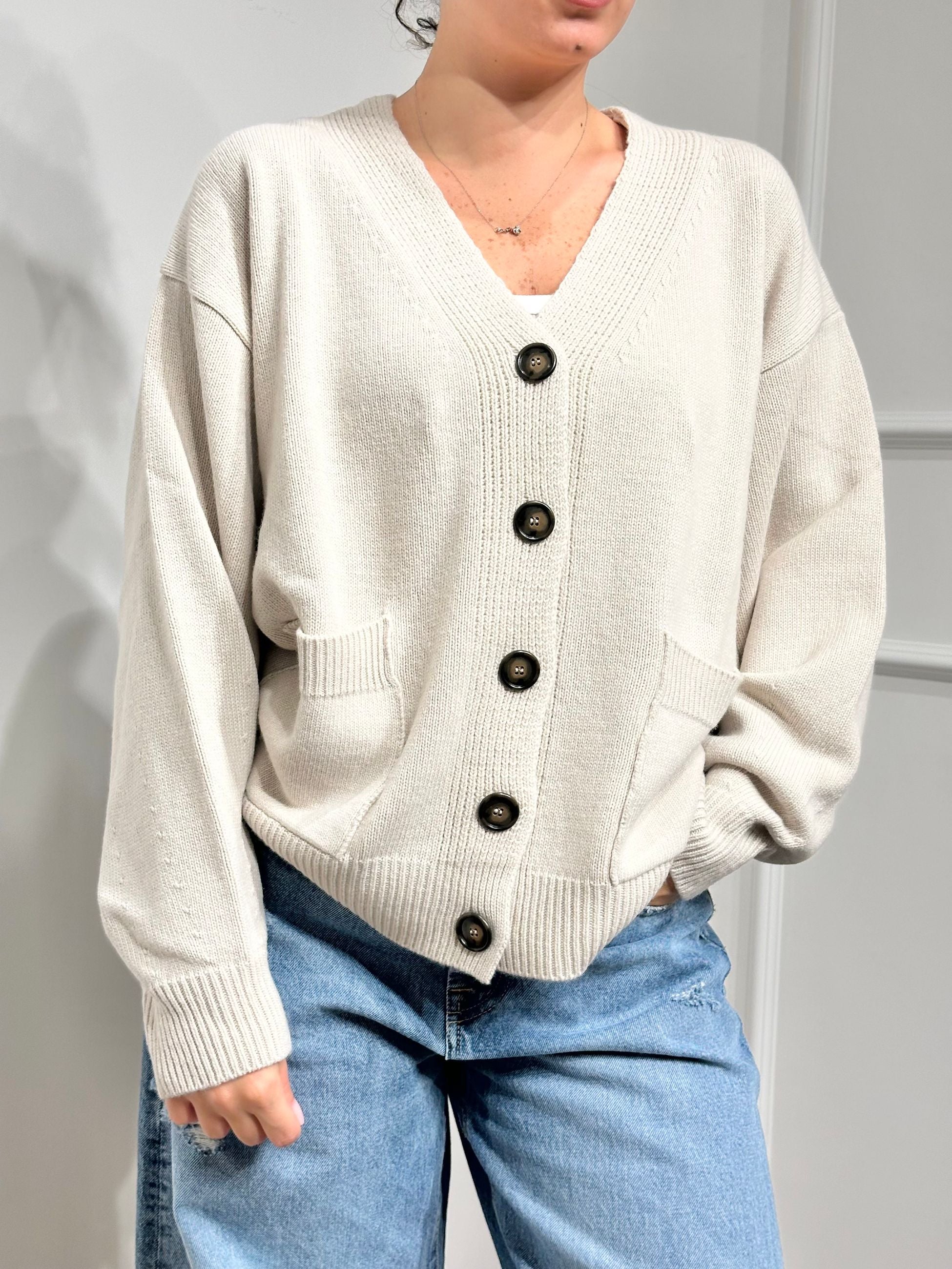 Kontatto Cardigan con Tasche