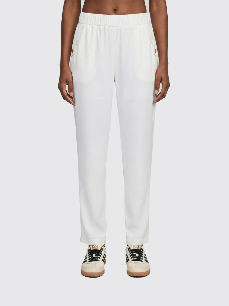 Liu Jo Pantaloni Slim Fit con Risvolto