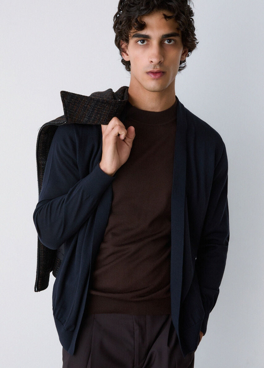 Liu Jo Maglia con Cardigan Marrone Blù