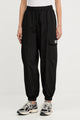 Armani EA7 Pantaloni Jogger Atlethic Velour in Ciniglia Stretch Nero