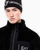 ARMANI EA7 Cappello a Maglia con Logo Nero