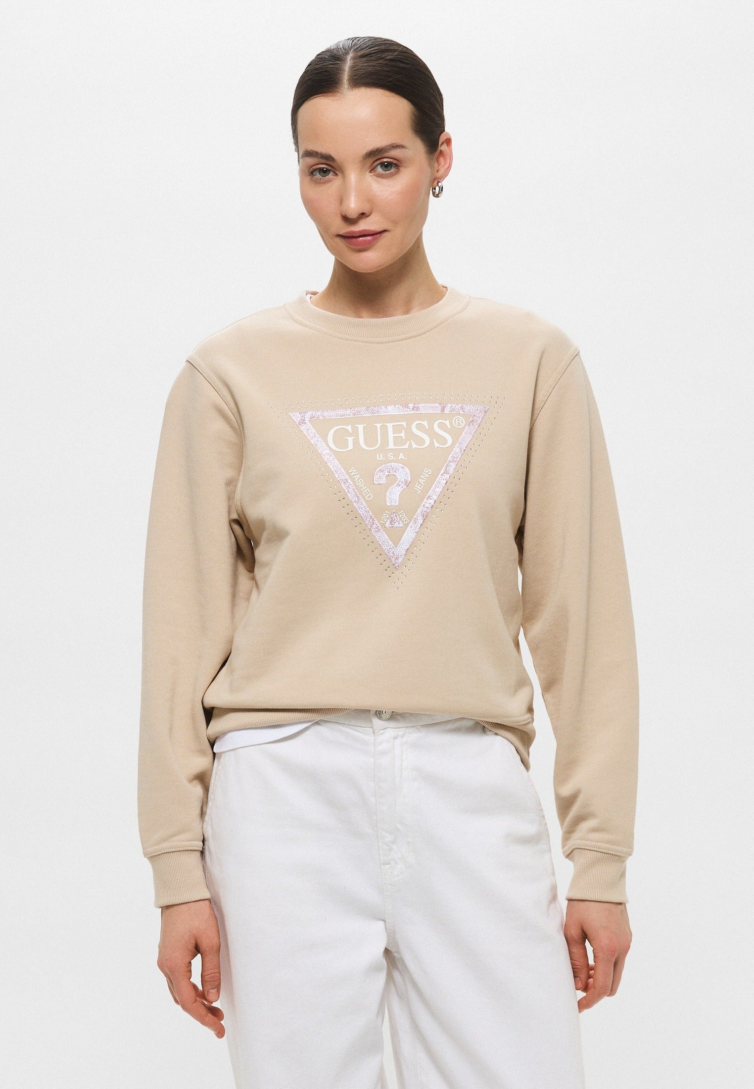 Guess Felpa con Dettagli Paillettes