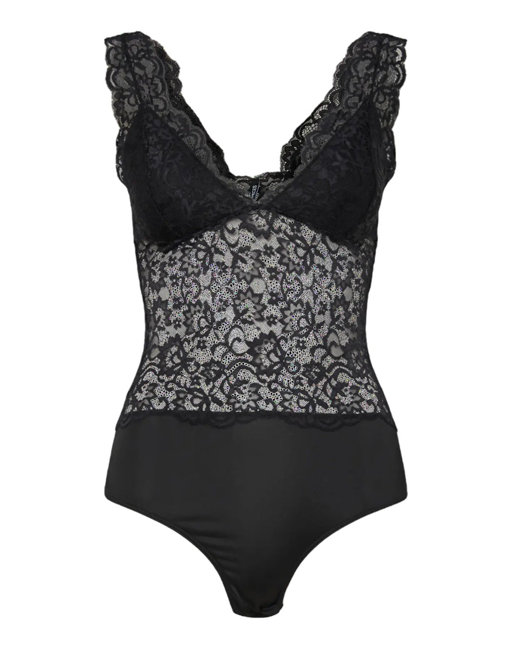 Pieces Body in Merletto Nero