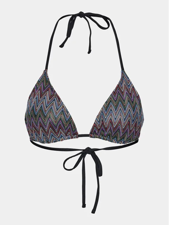 Pieces Bikini Sopra Multicolore