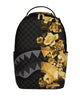 Sprayground Zaino Gold Floral Remix Nero Oro