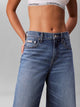Calvin Klein Jeans Jeans Vita Alta Blù