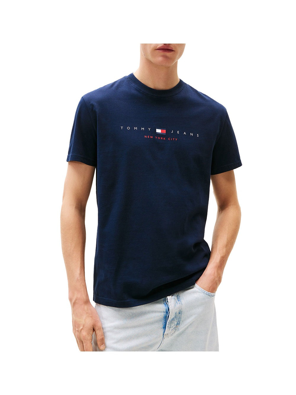 Tommy Jeans T-Shirt  Maniche Corte Tjm Reg Flag Linear