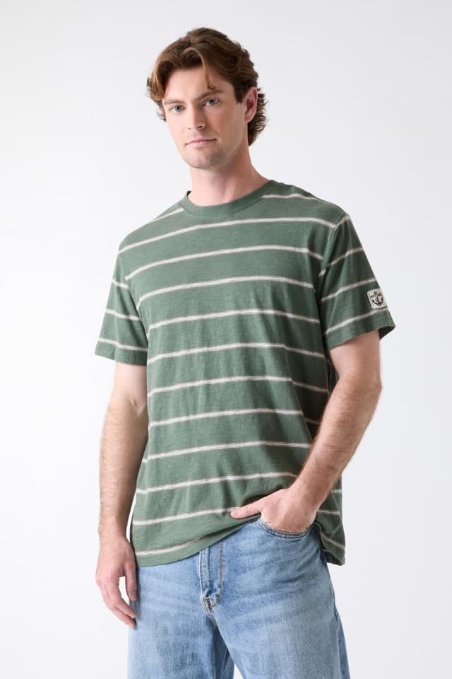 Guess T-shirt in Cotone  Righe