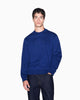 Armani Exchange Felpa Regular Fit in Cotone French Terry Blù