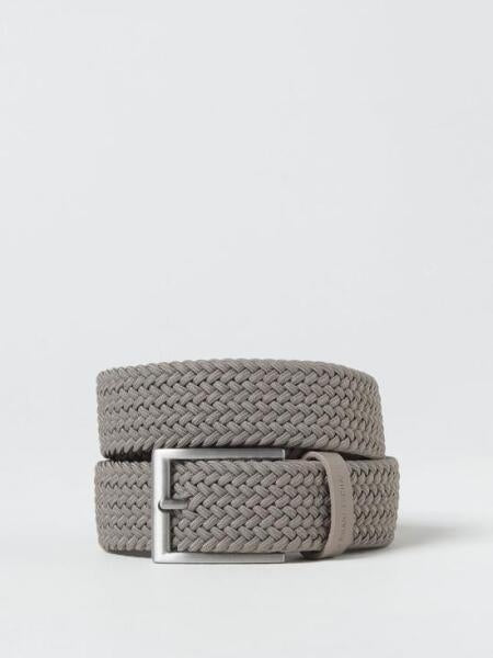 Armani Exchange Cintura in Tessuto Intrecciato Stretch