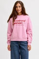 Jjxx Felpa in Cotone Rosa