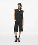 Karll Lagerfeld Jeans Shorts Bermuda in Denim a Costine Nero