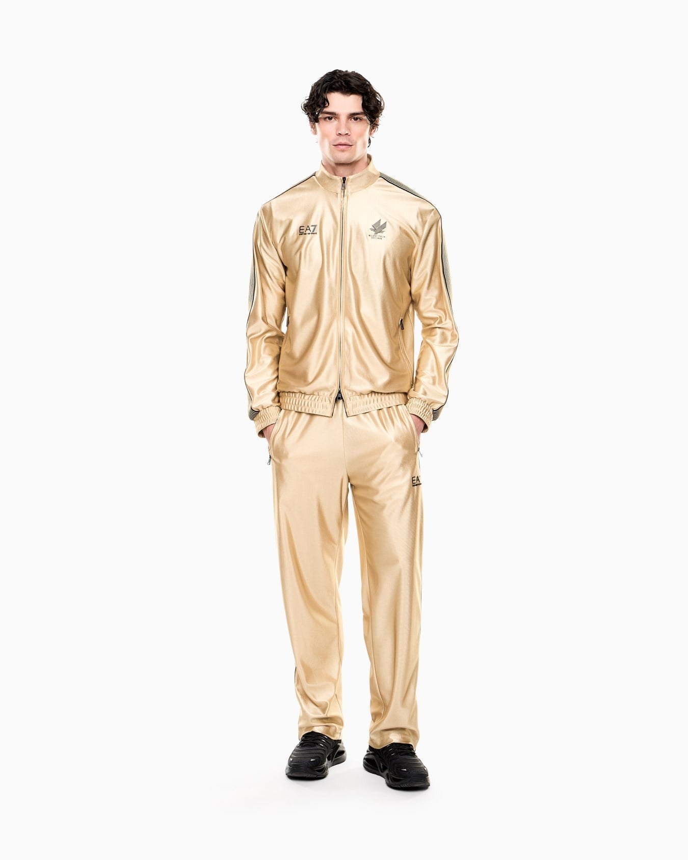 ARMANI EA7 Tuta  Soccer in Tessuto Tecnico
Oro