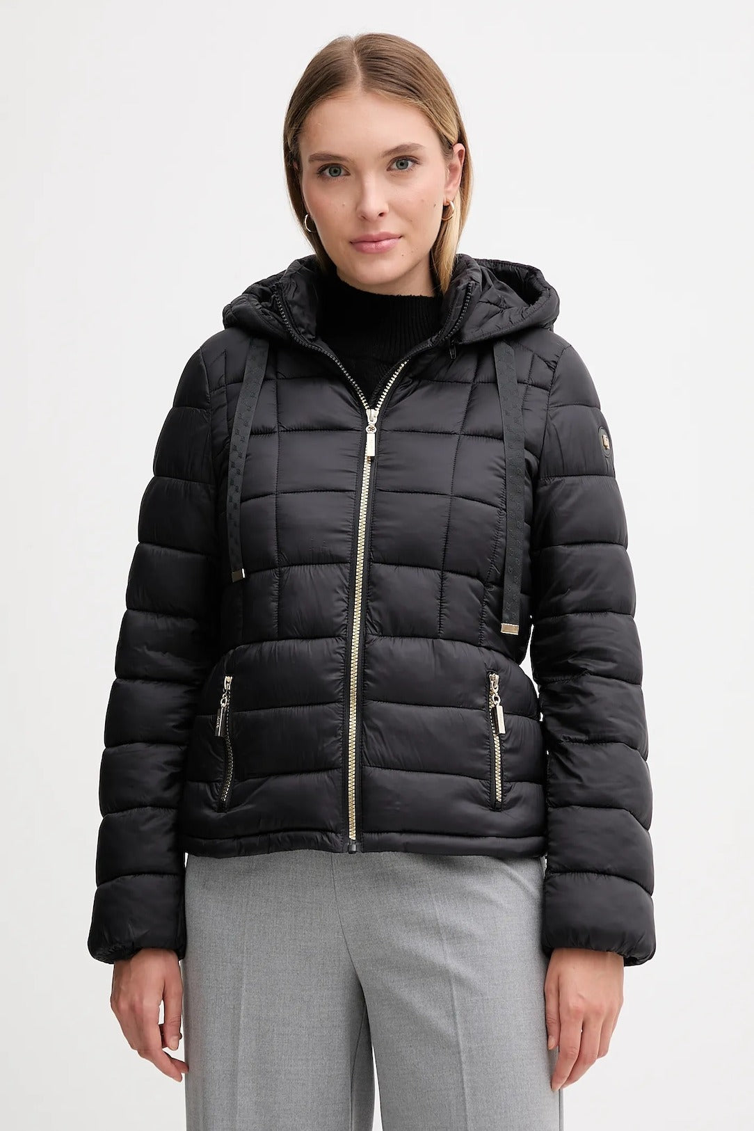 Gaudi Piumino Imbottito Trapuntato con Cappuccio